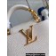 Louis Vuitton Taurillon leather Capucines Mini Bag M23944 Quartz White 2024