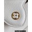 Louis Vuitton Taurillon leather Capucines Mini Bag M23944 Quartz White 2024