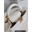 Louis Vuitton Taurillon leather Capucines BB Bag M24698 Quartz White 2024