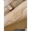Louis Vuitton Taurillon leather Capucines BB Bag M24698 Quartz White 2024