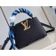Louis Vuitton Taurillon leather Capucines Mini Bag M24673 Black 2024