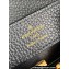 Louis Vuitton Taurillon leather Capucines Mini Bag M24673 Black 2024