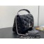 Louis Vuitton Lambskin GO-14 MM Bag M25046 Black/Silver 2024