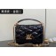 Louis Vuitton Lambskin GO-14 MM Bag M25046 Black/Gold 2024