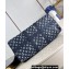 Louis Vuitton Monogram Shadow leather Keepall Bandoulière 50 Bag M24953 Ink Blue 2024