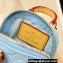 Louis Vuitton Micro Alma Vernis Bag Charm and Key Holder M01705 Blue