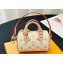 Louis Vuitton Micro Speedy Bag Charm M01882 Monogram Dune canvas