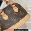Louis Vuitton Micro Alma Bag Charm and Key Holder M00995