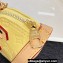 Louis Vuitton Micro Alma Vernis Bag Charm and Key Holder M01707 Yellow