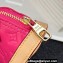 Louis Vuitton Micro Alma Vernis Bag Charm and Key Holder M01706 Pink