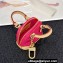 Louis Vuitton Micro Alma Vernis Bag Charm and Key Holder M01706 Pink