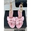 Chanel Heel 6cm Imitation Pearls Sandals G45813 Satin Pink 2024