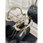 Chanel Heel 6cm Imitation Pearls Sandals G45813 Satin Black 2024