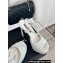 Chanel Heel 12cm Platform 4cm Sandals Tweed White 2024