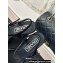 Chanel Heel 12cm Platform 4cm Sandals Lace Black 2024