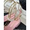Chanel Heel 1.5cm Imitation Pearls Sandals G45813 Satin Pink 2024