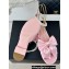 Chanel Heel 1.5cm Imitation Pearls Sandals G45813 Satin Pink 2024
