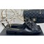 Chanel Heel 1.5cm Imitation Pearls Sandals G45813 Leather Black 2024