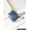 Chanel Washed Denim & Silver-Tone Metal CHANEL 22 Mini Handbag AS3980 Blue