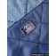 Chanel Washed Denim & Silver-Tone Metal CHANEL 22 Mini Handbag AS3980 Blue