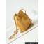 Chanel Shiny Calfskin & Gold-Tone Metal CHANEL 22 Mini Handbag AS3980 Yellow