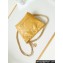 Chanel Shiny Calfskin & Gold-Tone Metal CHANEL 22 Mini Handbag AS3980 Yellow