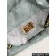 Chanel Shiny Calfskin & Gold-Tone Metal CHANEL 22 Mini Handbag AS3980 Light Green