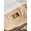 Chanel Shiny Calfskin & Gold-Tone Metal CHANEL 22 Mini Handbag AS3980 White