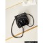 Chanel Shiny Calfskin & Silver-Tone Metal CHANEL 22 Mini Handbag AS3980 Black