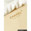 Chanel Shiny Calfskin & Gold-Tone Metal CHANEL 22 Mini Handbag AS3980 White/Black