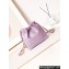 Chanel Shiny Calfskin & Gold-Tone Metal CHANEL 22 Mini Handbag AS3980 Lilac