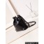 Chanel Shiny Calfskin & Black Metal CHANEL 22 Mini Handbag AS3980 Black
