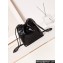 Chanel Shiny Calfskin & Black Metal CHANEL 22 Mini Handbag AS3980 Black