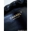 Chanel Shiny Calfskin & Gold-Tone Metal CHANEL 22 Mini Handbag AS3980 Black/White