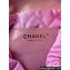 Chanel Shiny Calfskin Patchwork & Gold-Tone Metal CHANEL 22 Mini Handbag AS3980 Light Pink & Light Purple