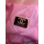 Chanel Shiny Calfskin Patchwork & Gold-Tone Metal CHANEL 22 Mini Handbag AS3980 Light Pink & Light Purple