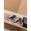 Ermenegildo Zegna Tiziano Men's Leather Low-Top sneakers Navy Blue 2024