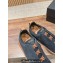 Ermenegildo Zegna Triple Stitch™ Men's sneakers blue cotton denim 2024