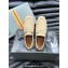 Ermenegildo Zegna Penny suede Men's Loafer espadrilles Beige 2024