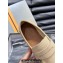 Ermenegildo Zegna Penny suede Men's Loafer espadrilles Beige 2024