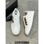 Ermenegildo Zegna Triple Stitch™ deerskin Men's sneakers off white/Brown 2024