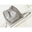 Chanel Shiny Calfskin & Silver-Tone Metal CHANEL 22 Mini Handbag AS3980 Gray