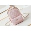 Chanel Grained Calfskin & Gold-Tone Metal Mini Backpack Bag AP3753 Light Pink 2024