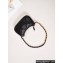 Chanel Shiny Lambskin CHANEL 19 Clutch with Chain Bag AP3763 Black 2024