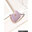 Chanel Shiny Lambskin CHANEL 19 Clutch with Chain Bag AP3763 Lilac 2024