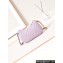 Chanel Shiny Lambskin CHANEL 19 Clutch with Chain Bag AP3763 Lilac 2024