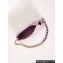 Chanel Shiny Lambskin CHANEL 19 Clutch with Chain Bag AP3763 Lilac 2024