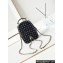 Chanel Printed Fabric & Gold-Tone Metal Mini Backpack Bag AP3753 Black 2024
