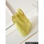 Chanel Canvas & Silver-Tone CHANEL 22 Medium Handbag AS3261 Yellow 2024