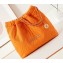 Chanel Canvas & Gold-Tone CHANEL 22 Small Handbag AS3260 Orange 2024